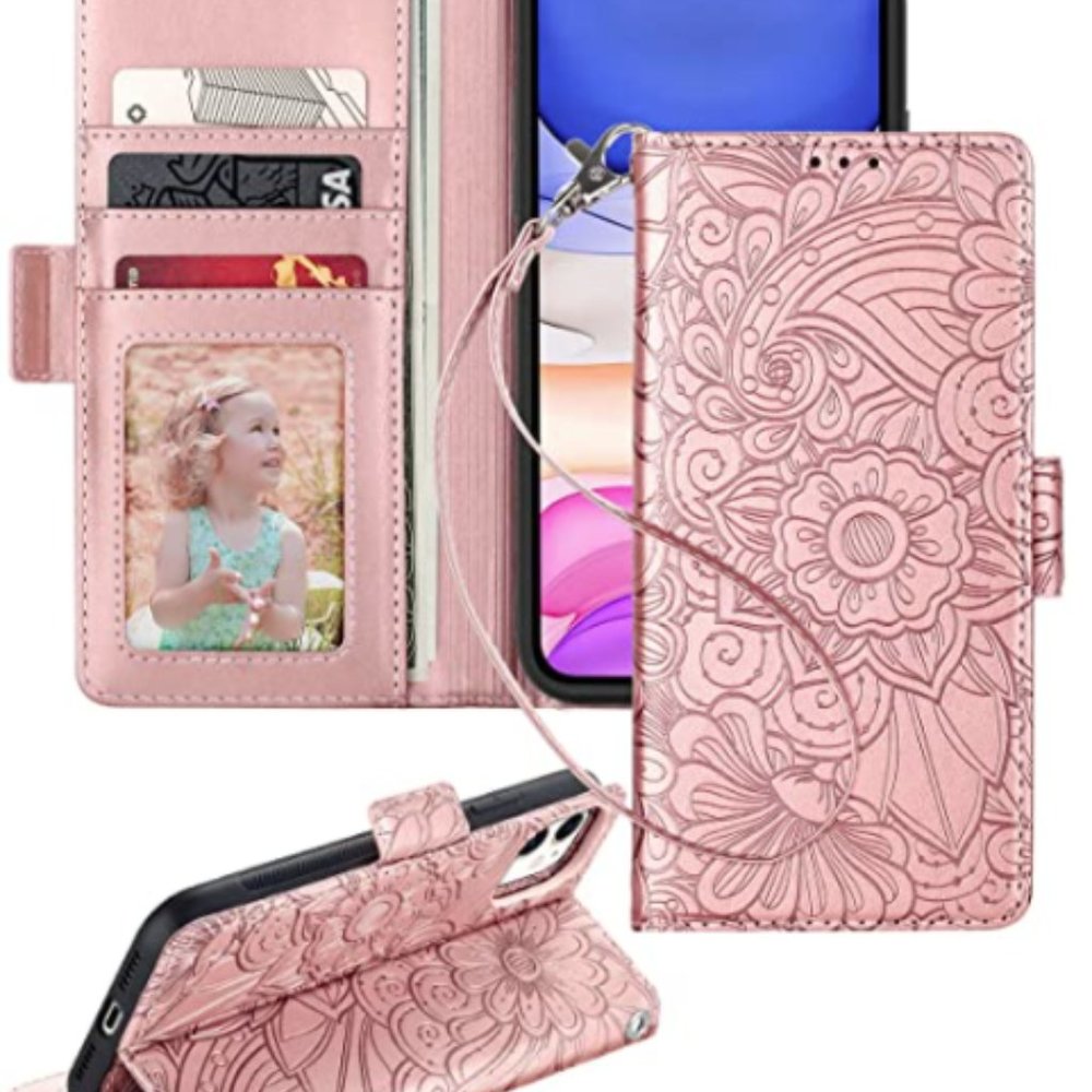 New iPhone 11 / 11 pro Wallet Case - Pink